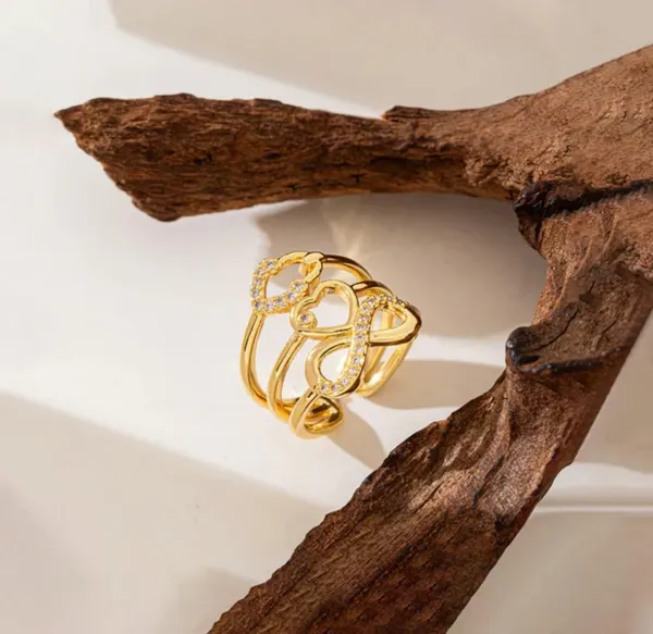 Gold_Stainless_Steel_AntiTarnish_Adjustable_Finger_Ring_For_Women
