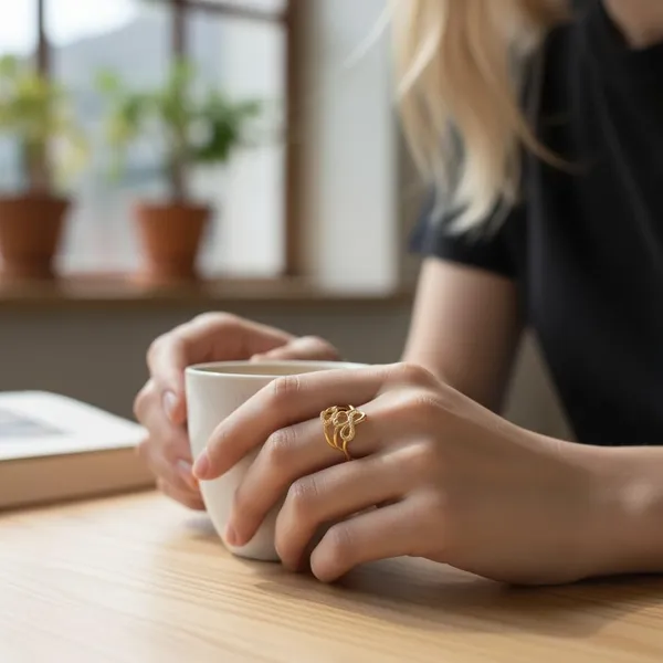 Gold_Stainless_Steel_AntiTarnish_Adjustable_Finger_Ring_For_Women