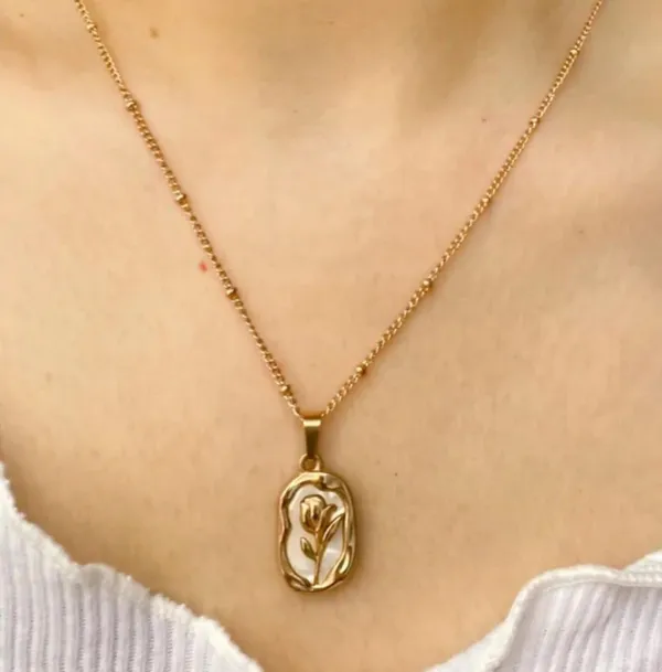 Gold_Stainless_Steel_AntiTarnish_Pendant_Necklace_For_Women