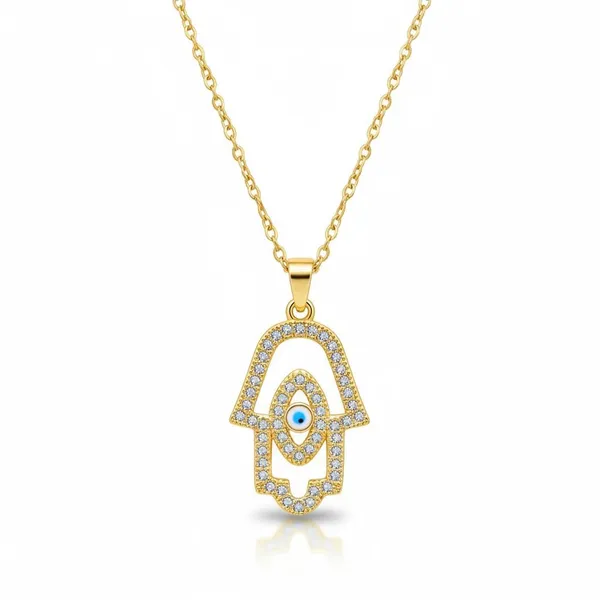 Gold_Stainless_Steel_AntiTarnish_Pendant_Necklace_For_Women