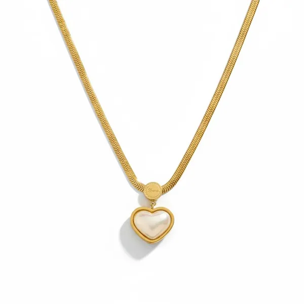 Gold_Stainless_Steel_AntiTarnish_Pendant_Necklace_For_Women