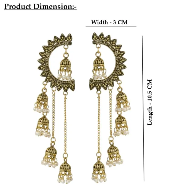 Gold_Alloy_Half_Moon_Chandbali_Jhumki_Chain_Earrings_For_Women