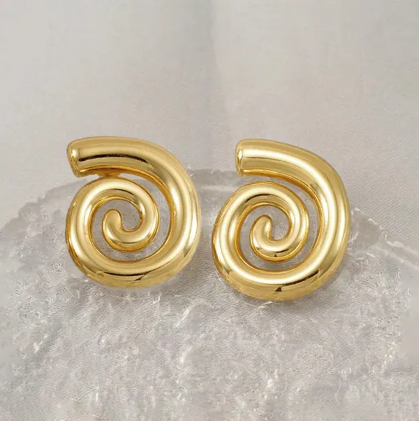 Gold_Stainless_Steel_Anti_Tarnish_Ocean_Inspired_Earrings_For_Women_Pack_Of_2