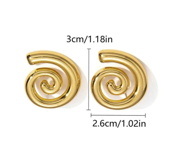 Gold_Stainless_Steel_Anti_Tarnish_Seashell_Spiral_Earrings_Combo_For_Women_Pack_Of_3