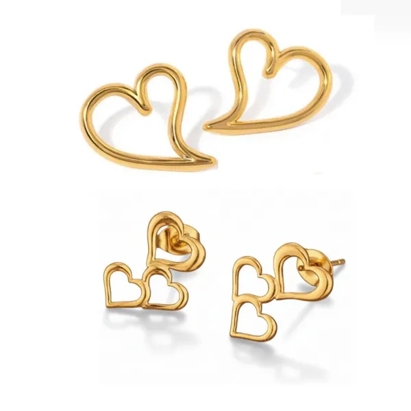 Gold_Stainless_Steel_Anti_Tarnish_Heart_Stud_Earrings_Combo_For_Women_Pack_Of_2