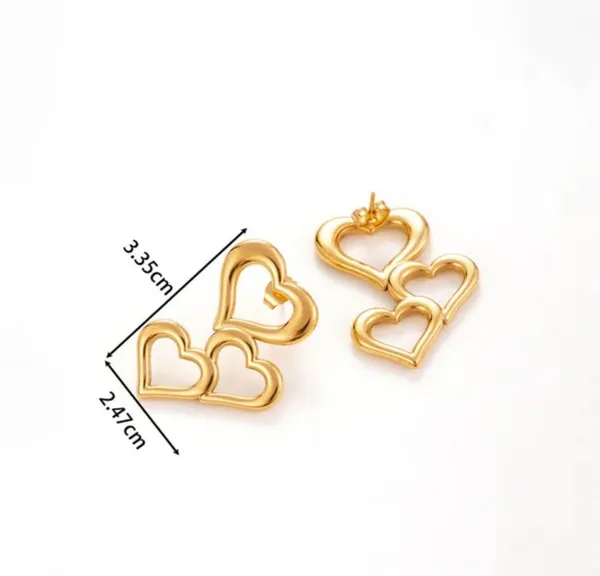 Gold_Stainless_Steel_AntiTarnish_Heart_Stud_Earrings_Combo_For_Women
