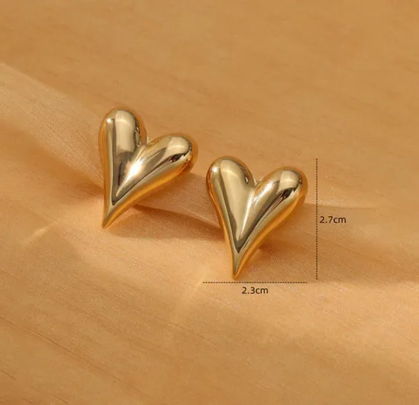 Gold_Stainless_Steel_Minimal_Bold_Heart_Stud_Earrings_For_Women_Pack_Of_2