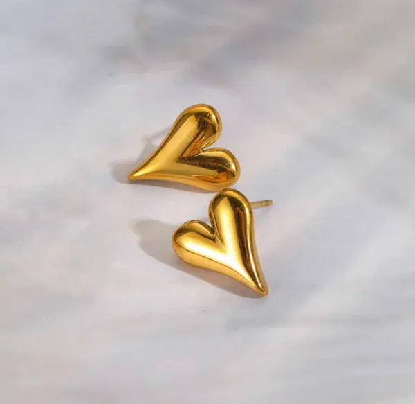 Gold_Stainless_Steel_Minimal_Bold_Heart_Stud_Earrings_For_Women_Pack_Of_2