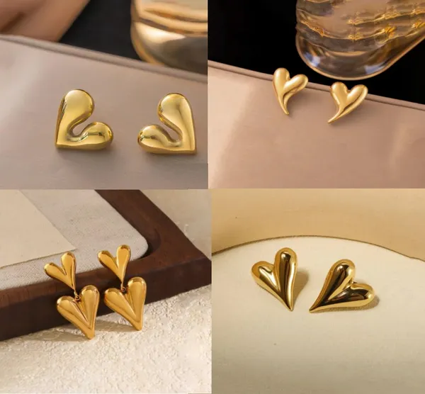 Gold_Stainless_Steel_AntiTarnish_Heart_Design_Earrings_Combo_For_Women