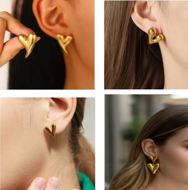 Gold_Stainless_Steel_AntiTarnish_Heart_Design_Earrings_Combo_For_Women