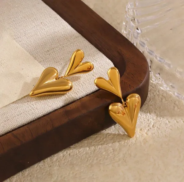 Gold_Stainless_Steel_AntiTarnish_Heart_Design_Earrings_Combo_For_Women