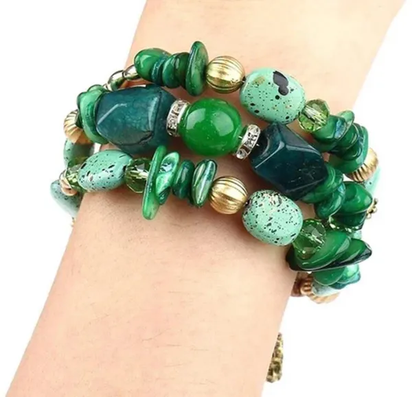 Multicolor_Alloy_Boho_Crystal_Beaded_Stretch_Bracelet_For_Women
