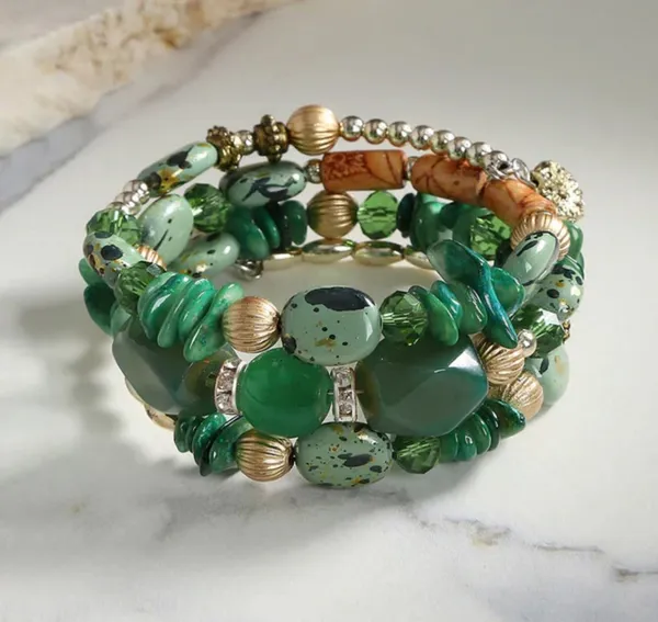 Multicolor_Alloy_Boho_Crystal_Beaded_Stretch_Bracelet_For_Women