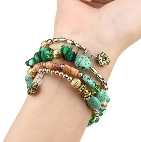 Multicolor_Alloy_Boho_Crystal_Beaded_Stretch_Bracelet_For_Women