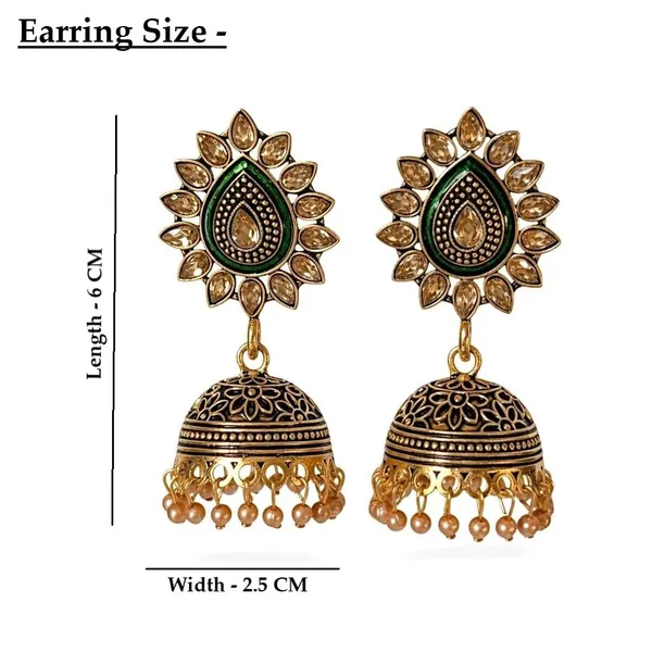 Gold_Brass_Temple_Pearl_Drop_Jhumka_Earrings_For_Women