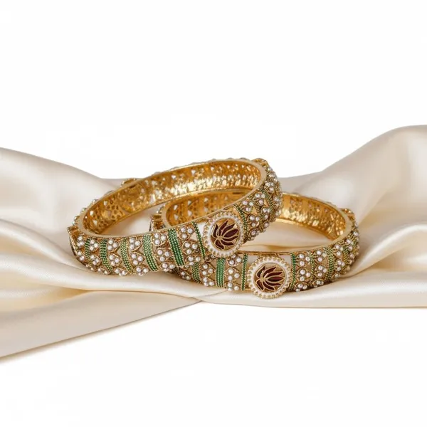 Gold_Alloy_Lotus_Pearl_Kundan_Kada_Bangles_Set_For_Women_Pack_Of_2