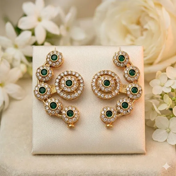 Gold_Brass_American_Diamond_Ear_Cuff_Earrings_For_Women