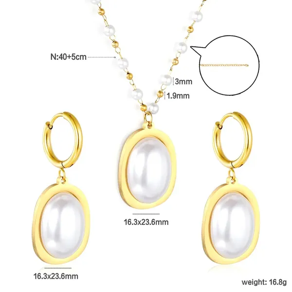 Gold_Stainless_Steel_Heart_Pearl_Necklace_Set_For_Women