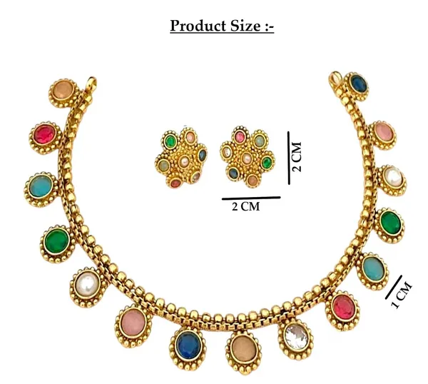 Multicolor_Brass_Ethnic_Stone_Necklace_Set_For_Women