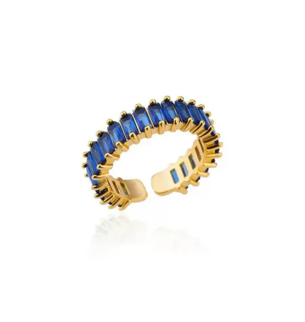 Gold_Stainless_Steel_Baguette_Stone_Adjustable_Finger_Ring_For_Women