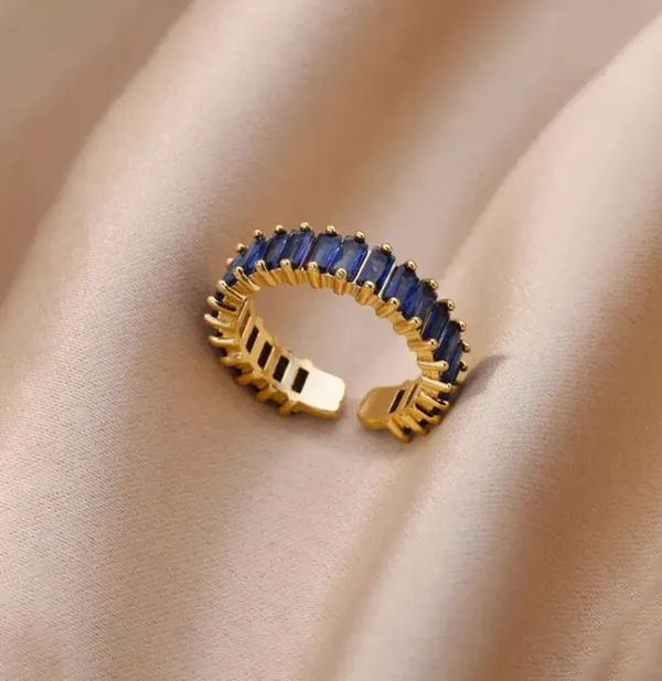 Gold_Stainless_Steel_Baguette_Stone_Adjustable_Finger_Ring_For_Women