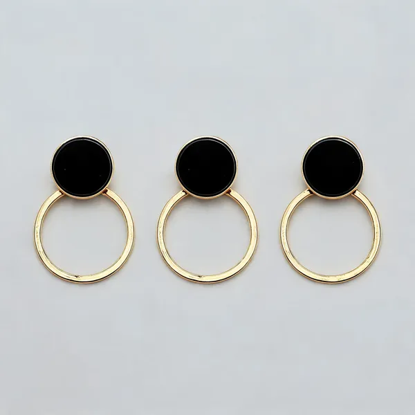Black_Gold_Plated_Crystal_Circular_Drop_Earrings_For_Women_Pack_Of_3