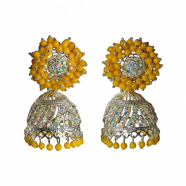 Gold_Brass_Pearl_Beaded_Ethnic_Jhumka_Earrings_For_Women_Pack_Of_2