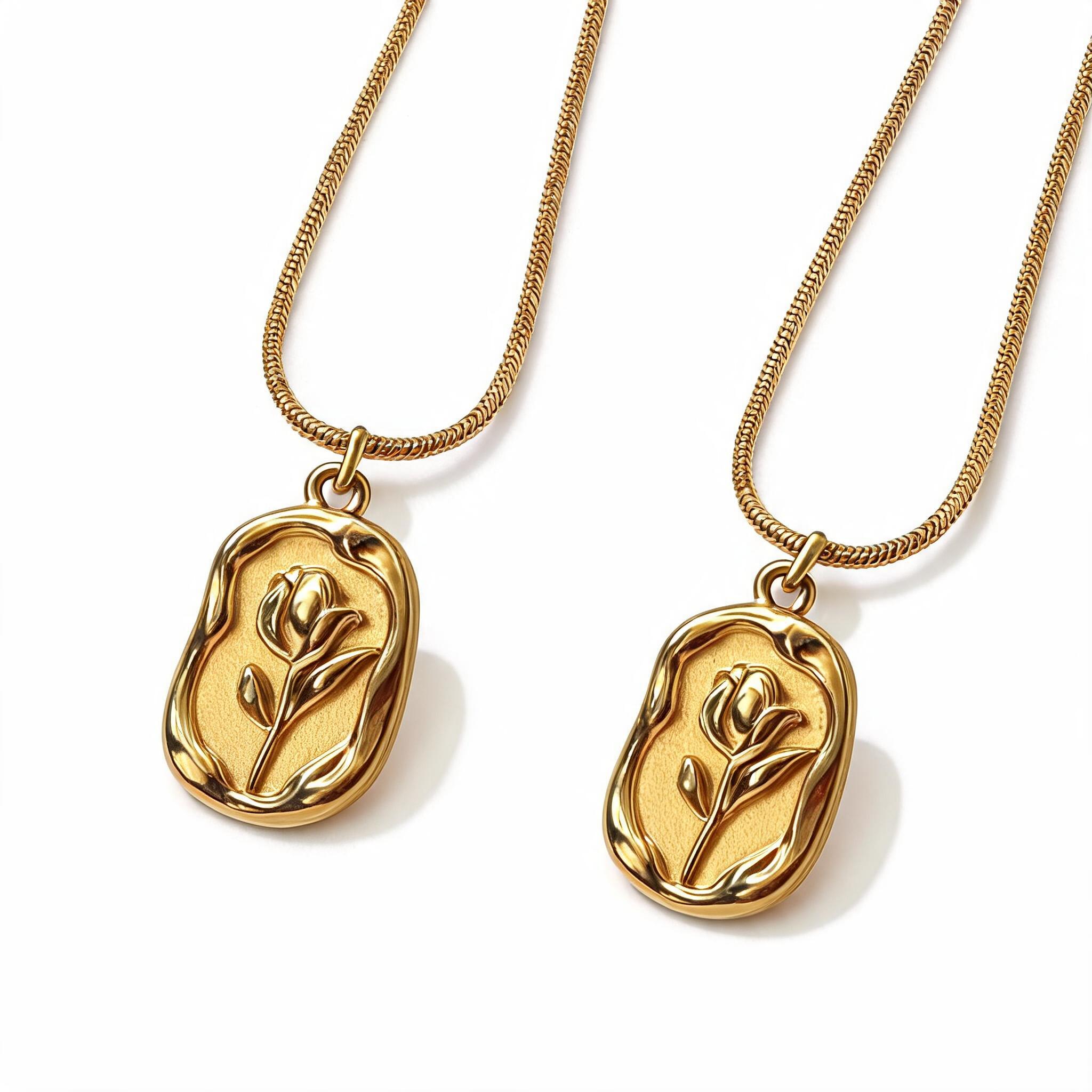 Gold_Stainless_Steel_Anti_Tarnish_Pendant_Necklace_For_Women_Pack_Of_2