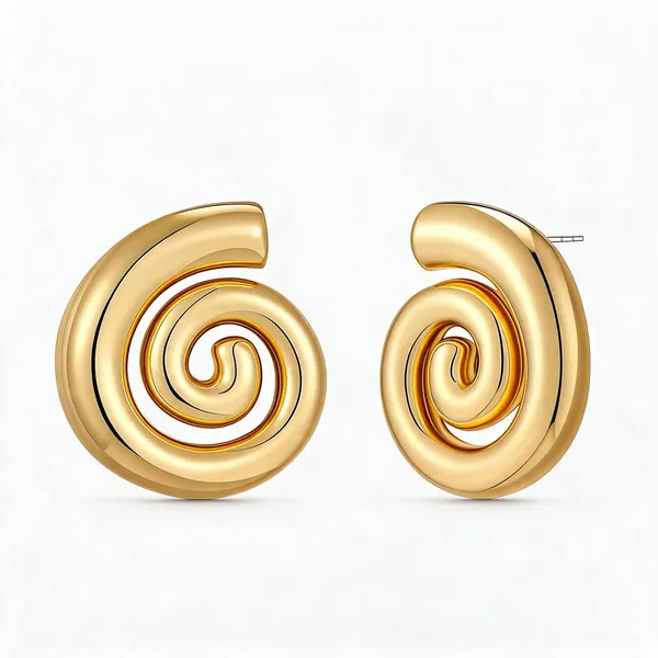 Gold_Stainless_Steel_Anti_Tarnish_Ocean_Inspired_Earrings_For_Women_Pack_Of_2
