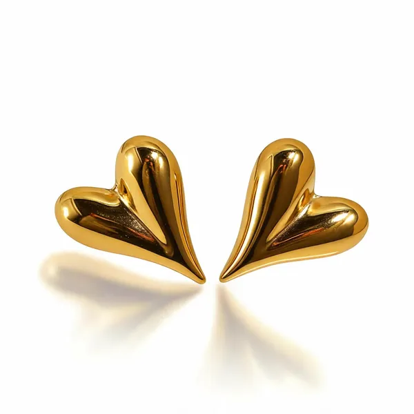 Gold_Stainless_Steel_Minimal_Bold_Heart_Stud_Earrings_For_Women_Pack_Of_2