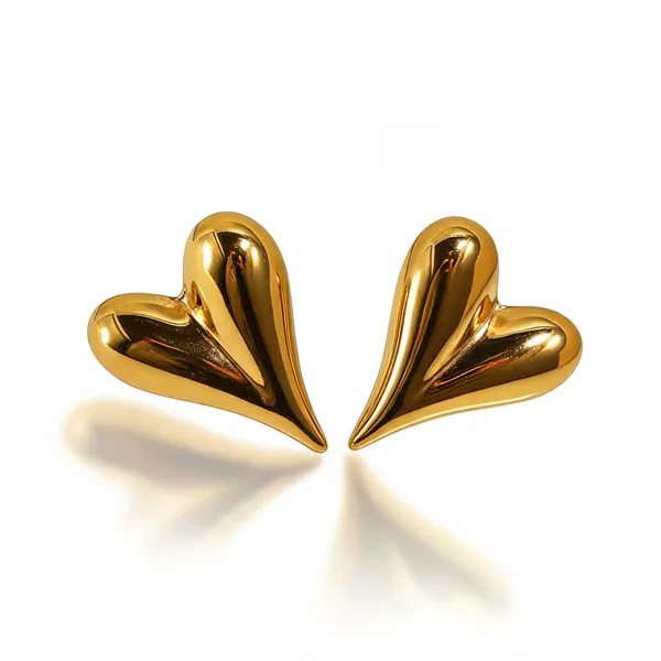 Gold_Stainless_Steel_Minimal_Bold_Heart_Stud_Earrings_For_Women_Pack_Of_2