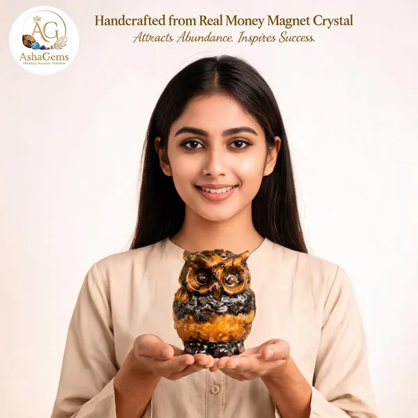 Money_Magnet_Owl,_Crystal_Chips_Resin_Statue,_Multicolour