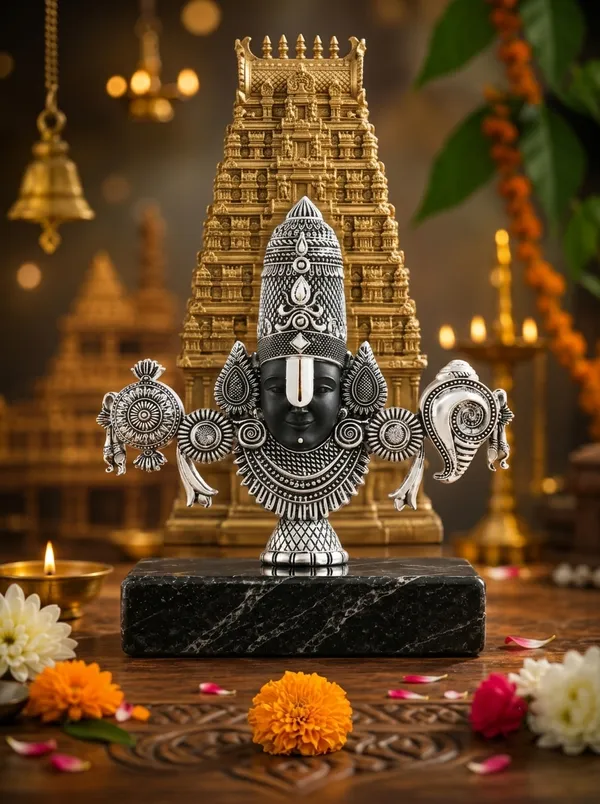 Golden_Resin_Lord_Balaji_Face_Idol