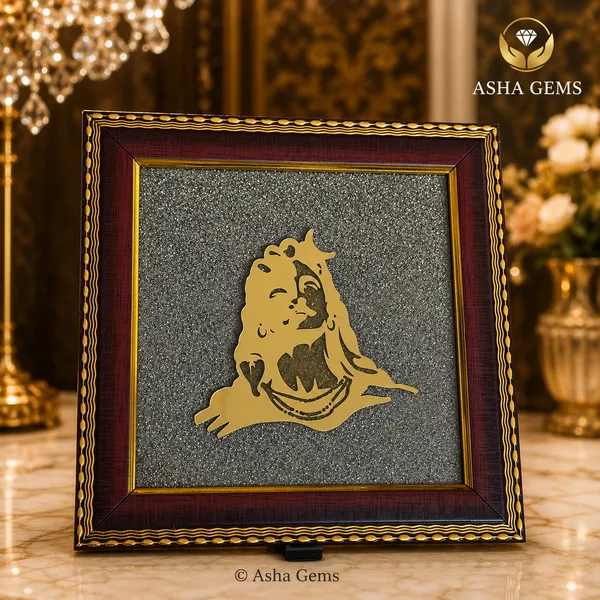 Golden_Adiyogi_Pyrite_Wall_Photo_Frame_With_Glitter_Backdrop