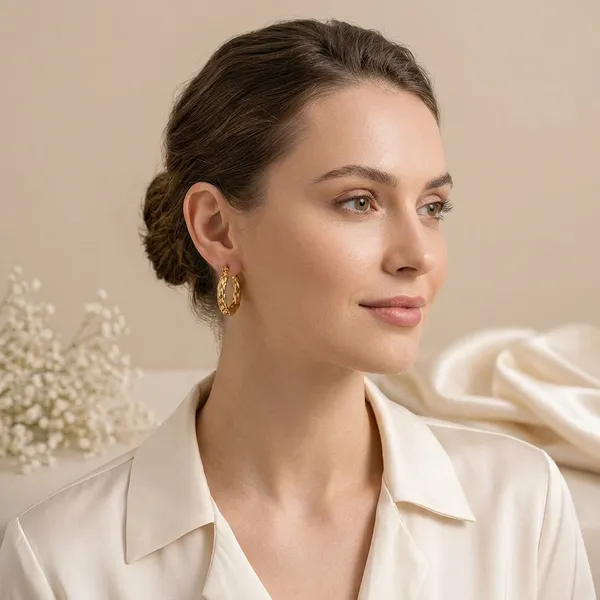 Golden_Anti-Tarnish_Steel_Crescent_Moon_Star_Hoop_Earrings_For_Women