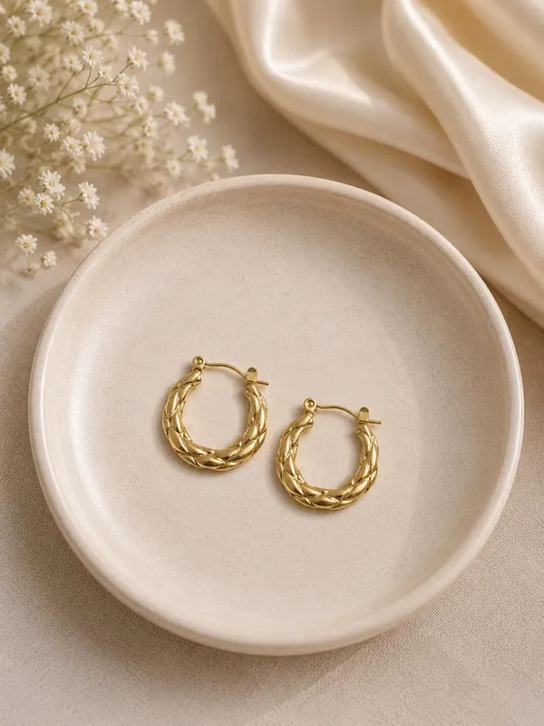 Golden_Anti-Tarnish_Steel_Crescent_Moon_Star_Hoop_Earrings_For_Women