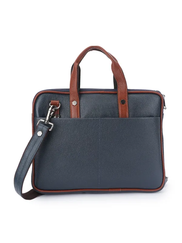 Blue_Leather_Laptop_Bag_For_Men_And_Women