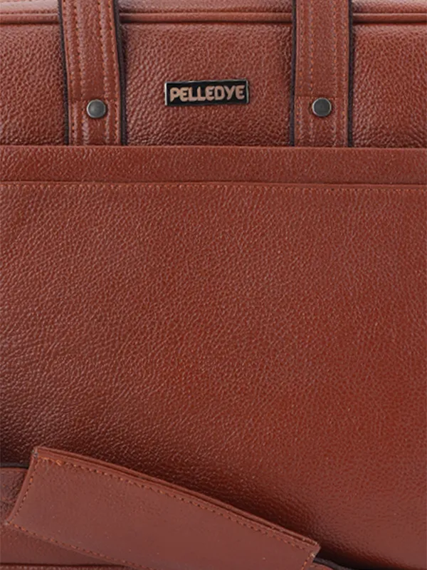 Tan_Leather_Business_Briefcase_For_Men_And_Women