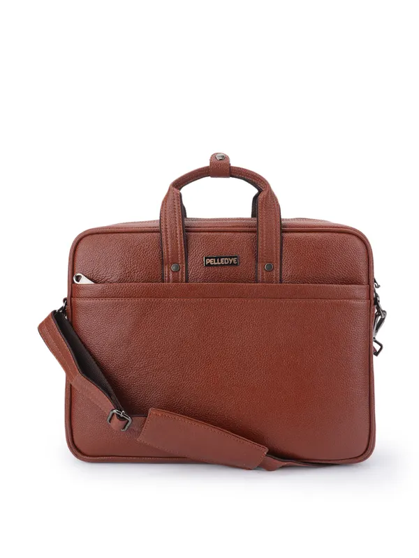Tan_Leather_Business_Briefcase_For_Men_And_Women