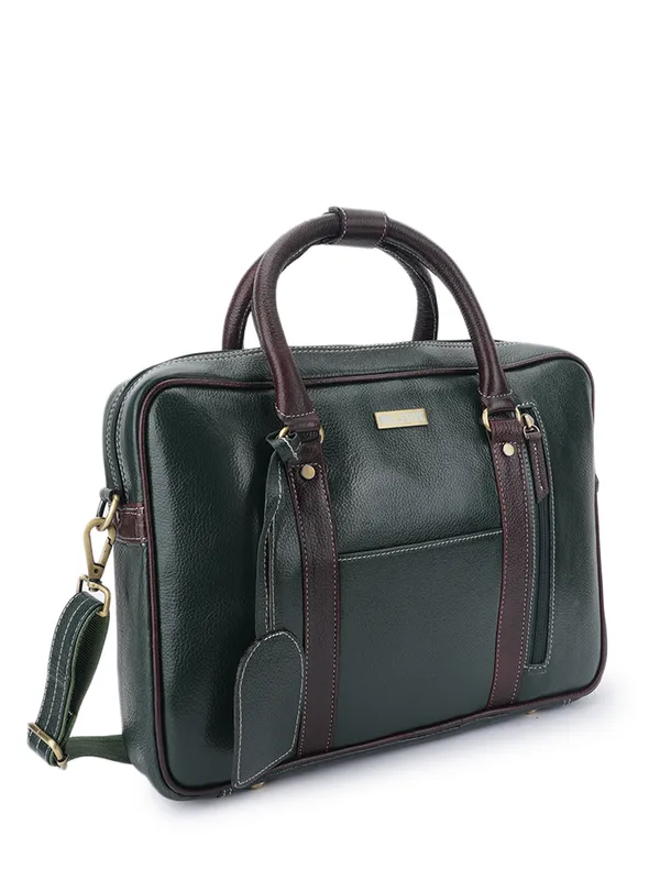 Green_Leather_Office_Briefcase_For_Men_And_Women