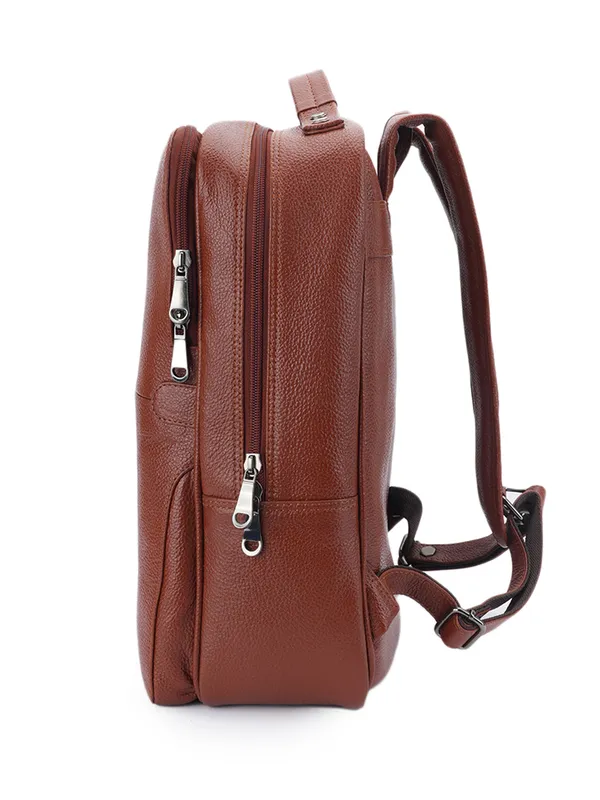 Tan_Leather_Backpack_For_Men_And_Women