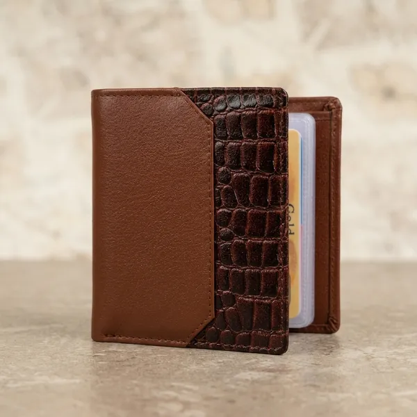 Brown_Leather_Croco_Card_Holder_For_Men_And_Women