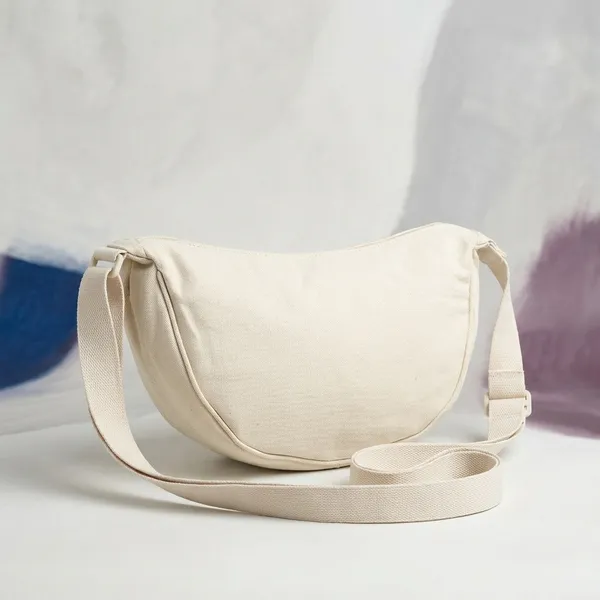 White_Leather_Halfmoon_Shoulder_Bag_For_Women