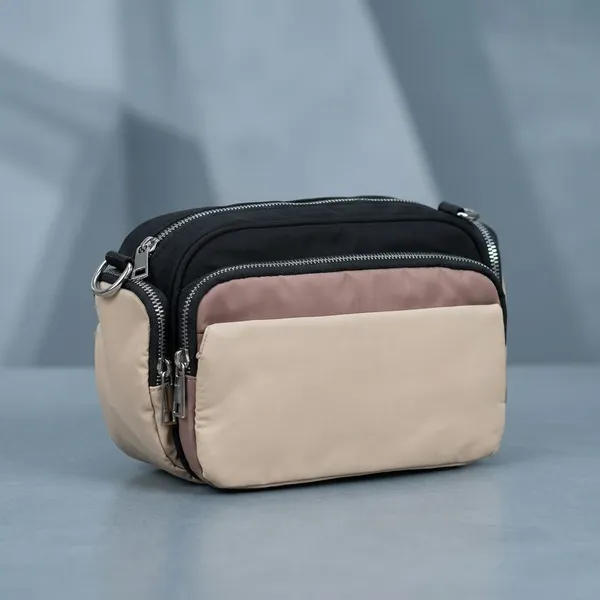 Cream_Leather_Chest_Pouch_For_Women