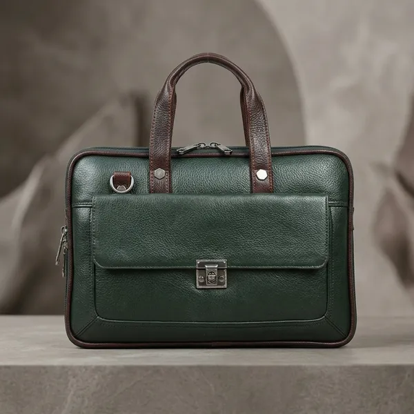 Green_Leather_Laptop_Bag_For_Women