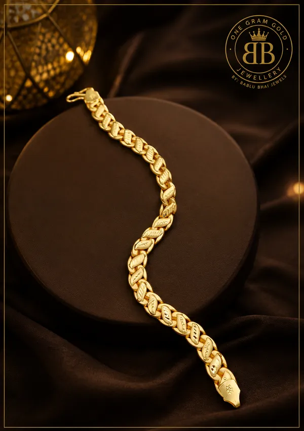 Premium_One_Gram_Gold_Plated_Lotus_Bracelet_for_Gents_|_Daily_Wear_|_Bablu_Bhai_Jewels