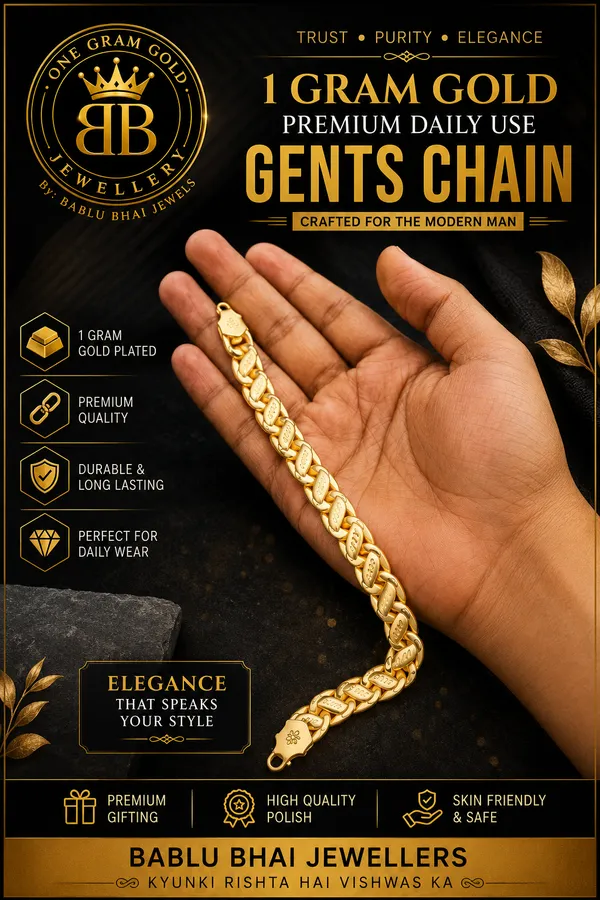 Premium_One_Gram_Gold_Plated_Lotus_Bracelet_for_Gents_|_Daily_Wear_|_Bablu_Bhai_Jewels