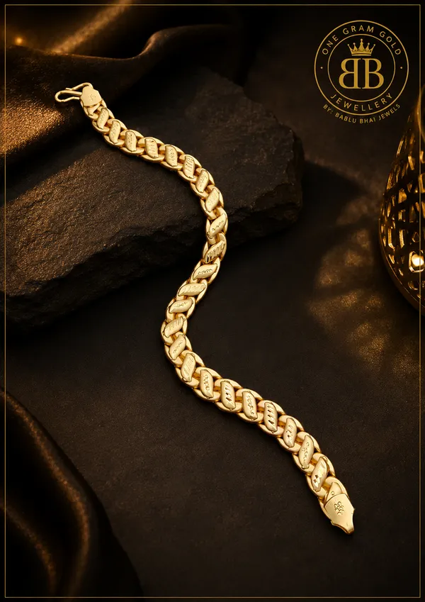 Premium_One_Gram_Gold_Plated_Lotus_Bracelet_for_Gents_|_Daily_Wear_|_Bablu_Bhai_Jewels