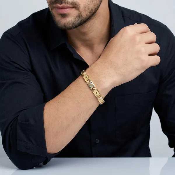 Gold__Bracelet_For_Men