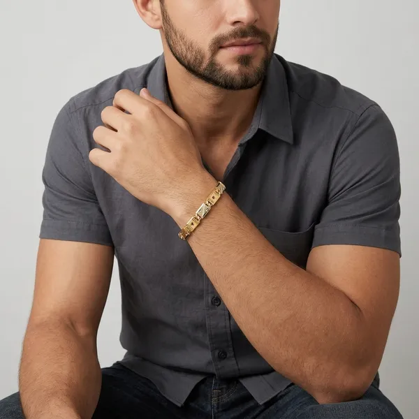 Gold__Bracelet_For_Men